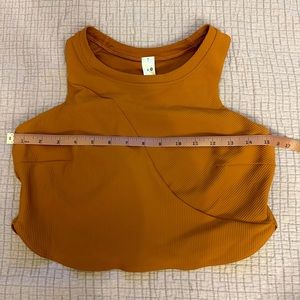 Lululemon ribbed long line yoga bra